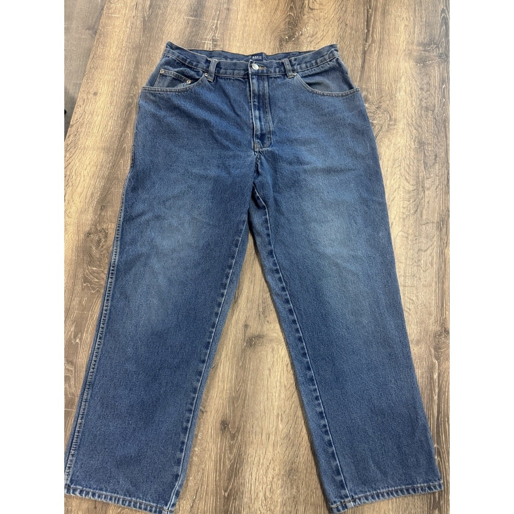 Basic Editions Men's‎ Blue Jeans Relaxed Fit 100% Cotton Size 36W X 30L